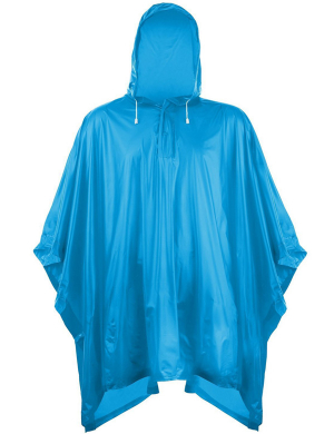 Splashmacs Adult Rain Poncho - Sapphire